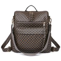 Plaid Daily Women's Backpack sku image 5