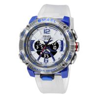 Sports Letter Buckle Electronic Quartz Men's Watches sku image 3