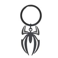 Spider Stainless Steel Keychain Halloween Creative Exaggerated Party Pendant sku image 2