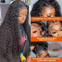 Unisex African Style Holiday Party Stage High Temperature Wire Side Points Long Curly Hair Wigs main image 3