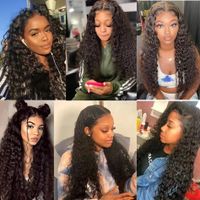Unisex African Style Holiday Party Stage High Temperature Wire Side Points Long Curly Hair Wigs main image 2