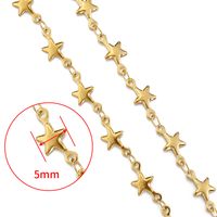 1 Piece Stainless Steel Plating Polished Chain main image 4
