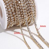 Lady Simple Style Classic Style Geometric Stainless Steel Plating Inlay Zircon Jewelry Accessories main image 2