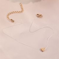 Simple Style Heart Shape Alloy Women's Pendant Necklace main image 7