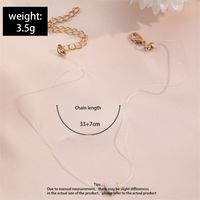 Simple Style Heart Shape Alloy Women's Pendant Necklace main image 2