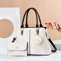 Women's All Seasons Pu Leather Elegant Vintage Style Classic Style Shoulder Bag Bag Sets Handbag sku image 2