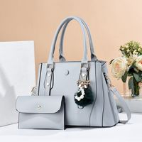 Frau Alle Jahreszeiten Pu-leder Elegant Klassischer Stil Strassenmode Schultertasche Taschen-sets Handtasche sku image 4