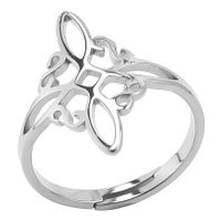 Wholesale Simple Style Witches Knot Stainless Steel Polishing Rings sku image 1