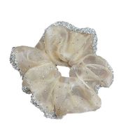 Modern Style Solid Color Organza Hair Tie main image 5