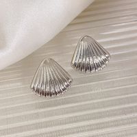 1 Pair Classic Style Solid Color Plating Titanium Steel Earrings main image 4