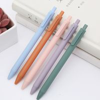 Simple Macaron Solid Color Press Gel Pen main image 1