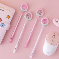 Creative Peach Sequins Transparent Rod Gel Pen Cute Gel Pen main image 5