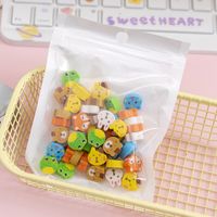 50 Tablets Of Cartoon Fruit Animal Love Mini Erasers Christmas Gift Prizes sku image 7