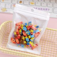 50 Tablets Of Cartoon Fruit Animal Love Mini Erasers Christmas Gift Prizes sku image 2