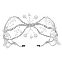 Japanese Style Flower Artificial Crystal Hair Band main image 4