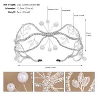 Japanese Style Flower Artificial Crystal Hair Band sku image 1