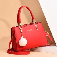 Women's All Seasons Pu Leather Elegant Business Streetwear Shoulder Bag Handbag sku image 3