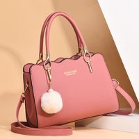 Women's All Seasons Pu Leather Elegant Business Streetwear Shoulder Bag Handbag sku image 5