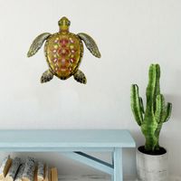 Cute Turtle Iron Wall Sticker Artificial Decorations main image 1
