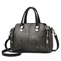 Women's Pu Leather Solid Color Streetwear Square Zipper Handbag sku image 5