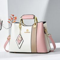 Women's All Seasons Pu Leather Elegant Streetwear Shoulder Bag Handbag Bucket Bag sku image 2