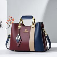 Women's All Seasons Pu Leather Elegant Streetwear Shoulder Bag Handbag Bucket Bag sku image 4