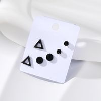 1 Set Cute Simple Style Butterfly Alloy Ear Studs main image 5