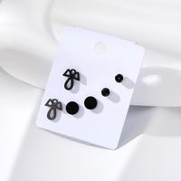1 Set Cute Simple Style Butterfly Alloy Ear Studs main image 3