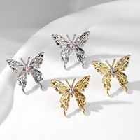 1 Pair Cute Simple Style Butterfly Alloy Ear Studs main image 1