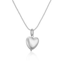 Elegant Süss Einfacher Stil Herzform Kupfer Überzug Inlay Künstliche Perlen Zirkon 18 Karat Vergoldet Ohrringe Halskette sku image 2