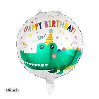Birthday Cartoon Letter Aluminum Film Party Balloons sku image 1