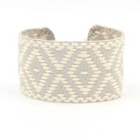 Retro Plaid Polyester Jacquard Tassel Unisex Bracelets sku image 1