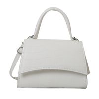 Women's All Seasons Pu Leather Solid Color Classic Style Square Magnetic Buckle Handbag sku image 3