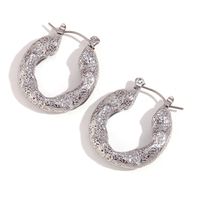 1 Pair Basic Classic Style Geometric Plating Stainless Steel 18k Gold Plated Earrings sku image 1