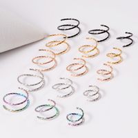 Simple Style Commute Solid Color Metal Nose Studs In Bulk main image 1