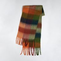 Women's Sweet Color Block Polyester Scarf sku image 24
