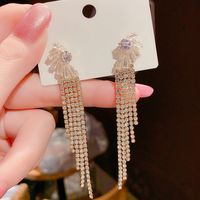 Wholesale Jewelry Lady Sexy Solid Color Alloy Gold Plated Plating Three-dimensional Drop Earrings main image 2