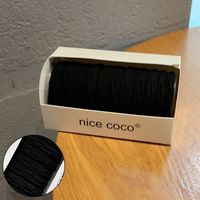 Exaggerated Solid Color Cloth Hair Tie main image 5