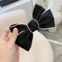 Sweet Bow Knot Satin Hair Clip sku image 4