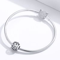 Casual Letter Sterling Silver Inlay Zircon Jewelry Accessories main image 4