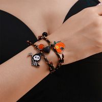 Komisch Kürbis Legierung Überzug Halloween Frau Armbänder main image 1