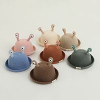 Children Unisex Casual Cute Solid Color Bucket Hat main image 11