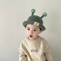 Children Unisex Casual Cute Solid Color Bucket Hat main image 10