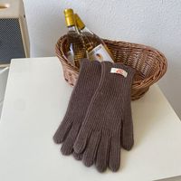 Frau Süß Preppy-stil Süss Einfarbig Handschuhe 1 Paar sku image 8