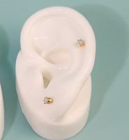 Casual Simple Style Ear Silica Gel Jewelry Display Jewelry Rack sku image 2