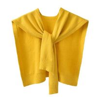 Women's Casual Solid Color Knit Shawl sku image 4