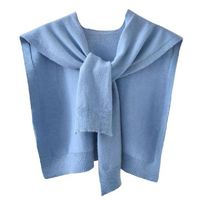 Women's Casual Solid Color Knit Shawl sku image 8