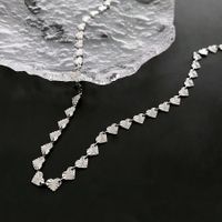 Basic Modern Style Heart Shape Titanium Steel Plating Necklace main image 4