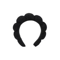 Classic Style Solid Color Sponge Hair Band main image 4