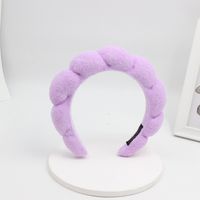 Classic Style Solid Color Sponge Hair Band sku image 7